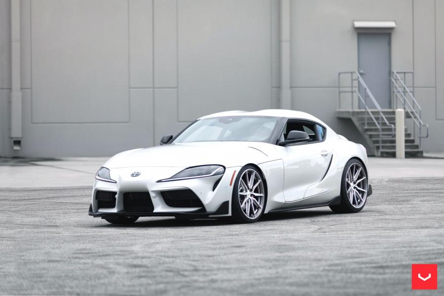  Toyota GR Supra on Vossen Wheels (HF-3) 2019 года  (фото 10 из 13)
